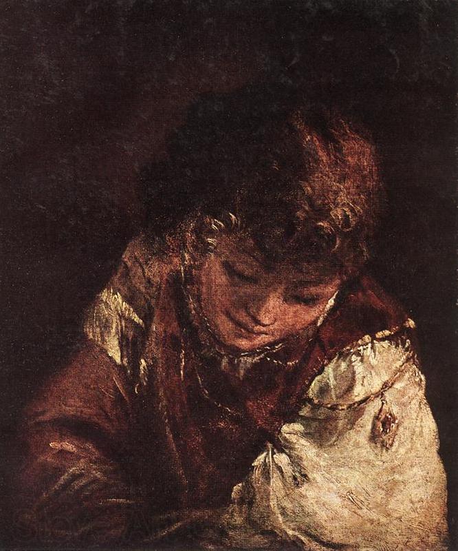 GELDER, Aert de Portrait of a Boy dgh Norge oil painting art